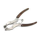 Stainless Steel Leather Flat Pliers Parallel Pliers Handmade DIY Craftsman Leathercraft Tools Leather Tool Pliers