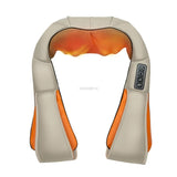 U-shaped electric acupressure back neck and shoulder infrared heating kneading car home massager multifunctional shawl