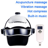 Head Electric Massager Airbag Brain Relaxing Massage Instrument With Music Life Relaxation Equipment US EU Plug