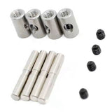 RC Car Harden Metal Cross Pin Drive Shaft CVD Pins Set Screw Replace For Traxxas 1/10 Summit Truck RTR
