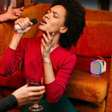 hine Sound Box 5.0 Pa Speaker System 2 Wireless Microphones Music Player Karaoke For All Saints' Day Party Supplies