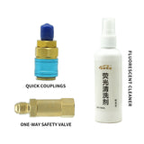 Ultraviolet system detection air conditioning leak fluorescent agent purple light inspection tool