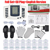 EMS Tens Muscle Stimulator Pulse Acupuncture Full Body Slimming Massager Digital Therapy Low Frequency Relax Electrostimulator