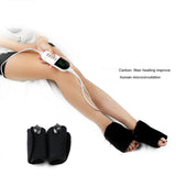 Electric moxibustion Foot belt Far Infrared Physiotherapy Ankle Support Circulation Heating Pad foot Relax Pain Relief
