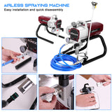 Professional High-pressure Spraying hine 1800W Electric Paint Sprayer Internal-feed Painting Tool Airless Spray Gun