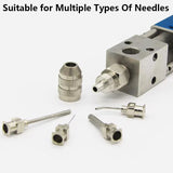 Pneumatic Micrometer UV Glue Dispenser Thimble Tools Precision Dispensing Vae