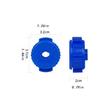 5 Pieces Quick Release Nut Jazz Parts Accessories ,Easy to Install,Replaces Sturdy for Cymbal Drum