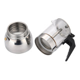 Stainless Steel Pot Caffe hine Glass Espresso Makers Latte Percolator Stove Top Moka Coffee Maker 200/300/450ML