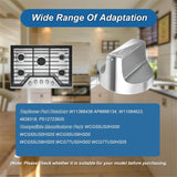5PCS W11366438 Oven Range Assembly Replacement for Whirlpool Knob AP6888134 W11084623 Stove Knobs