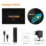 HK1 RBOX R3 Android 11.0 TV 4GB RAM 64GB ROM RK3566 Support 8K HD 2.4G/5G Dual WiFi 1000M BT4.0 Set Top Box