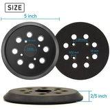 5 Inch Sander Replacement Pad, For Ryobi RS290 RS280 P411 Milwaukee 6021-21 6034-21 Craftsman 315 Model