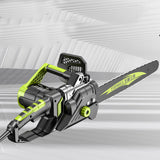 220V Electric Chainsaw Household Woodworking 12inch Chain Saw 1800W Powerful Power Cutting Tools