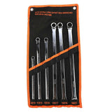 Spanner Set 6pcs for Extra Long Wrench Set Double Ring Box End Aviation Wrench Strong Power Less Effort Metric 8mm-19mm