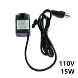 110V 15W 800L/H Carving hine Coog Water Plastic Submersible Pump Circulating Pumping Oxygenation