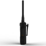 HA1G black GMRS walkie talkie [Type-C charging cable+landline charger/IP67]