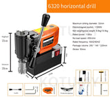 Horizontal Bench Electric Magnetic Base Iron Suction Drill Portable Industrial Grade Drilling hine