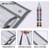 Organizer, 24 Holes Vinyl Roll Holder Hanging Storage Gift Wrap Organizer For Craft Room,Closet,Door