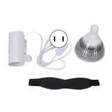Red Physiotherapy Lamp Uniform Lighting 24W Rotational Arm Adjustable Infrared LED Phototherapy Bulbs for Home