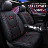 1pc Cover PU Universal Car Front Covers accessories Seat Back Cushion Leather Protetor Auto Interior parts