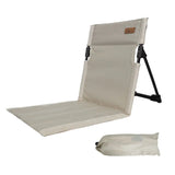 Beach Chair Ergonomic Design Oxidation Resistance Soft Cushion Stable Structure Camping For Barbecue