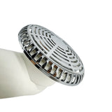 95mm Cover 50mm Plastic Backwater Chromed PVC Massage Bathtub Return Suction Drainer Bathroom Water Drain
