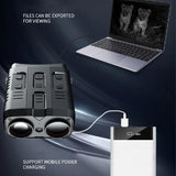 NV009 4K UHD WIFI Binocular 10X Zoom Digital Professional Telescope 800M Infrared Night Vision For Hunting Camping