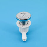 Φ11.5mm Five-hole Needle 35mm ABS Cover Bubble Chromed Cap Nylon Base Hot Tub Air Massage Bathtub Jet Nozzle