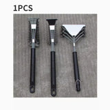 1PC Barbecue Brushes Tool with Long Handle mesh stainless brush BBQ Grill Cleaning Brush