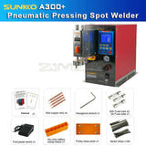 SUNKKO A300+ Built-in Air Compressor Integrated Lithium Battery Spot Welder 6000W 1200A Industrial Grade Pneumatic