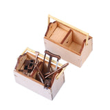 Miniature Mini Repair Tools 1:12 Dollhouse Simulation Toolbox Model For Doll House Decoration Accessories