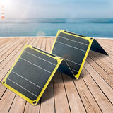30W/40W 5V Portable Solar Panel Battery Phone Charger Foldable Small Emergency ETFE Panels for USB A C Power Bank