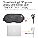 USB magnetic absorption heat sleep shading blindfold travel portable electric heating the fever that shield an eye patch