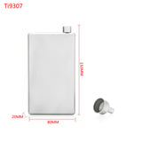 Titanium Mini Hip Flask Flagon Portable Wine Whisky Alcohol Pot Bottle Mug Drinkware Whisky Liquor Bottle