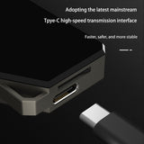 2K Wearable Body Cam Clip-on Camera Camcorder 180° Rotatable Lens LED Fill Lights Back Clip Outdoor Video Recording