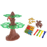 Fun Monkey Family Party Parent-Child Interactive Leisure Toys Table Games Compact Jumping Monkeys Toy