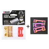 WMARK 2 Hole Replacement Clipper for Professional Barbers and Stylists Many Matches Magic Blades