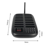 TD175 square food dispenser, one to sixteen/amplitude modulation/433MHz/touch button/with vibration
