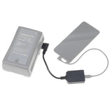 Dummy Battery D-TAP V-Port to PD 100W Bidirectional Charging and Discharging Module USB Power Adapter for Monitor/Camera