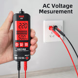 A1 Fully Automatic Anti-Burn Intelligent Multimeter Digital LCD Backlight Multimetro Voltage Ohm NCV Hz Live Wire Tester