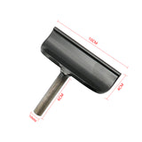 3.9 Inch Lathe Steel Tool Rest Woodworking Tool Post Round Handle Tool Post For Wood Turning Lathe Turning Tool Rest