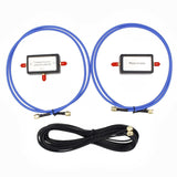 250MW Youloop Electromagnetic 10Khz To 30 Mhz Portable Passive Magnetic Loop Antenna New With RG402+RG174 For HF VHF
