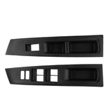 Front Right&Left Glass Lift Trim Panel Cover For Toyota Yaris 2012-2014 Side Door Window Lock Switch Bezel Parts