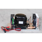 Compressor Condenser BD25HC for Car Solar Freezers and Marine Refrigerators - DC 12V/24V.