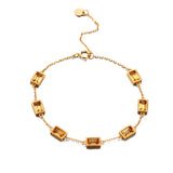 Women's Dream Come True Faceted Natural Crystal Bracelet