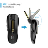 Wireless Guitar System Transmitter &amp; Receiver For Guitar Bass  Rechargeable 5.8GHz Audio Wireless System Receiver Transmitter