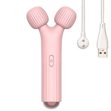 Rechargeable 3D Roller Massager Thin Face Full Body Deep Tissue Massage Tool Personal Massager for Women With 12 Vibration Modes