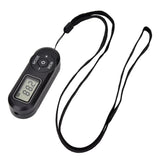 HanRongDa HRD-727 Mini Design ABS Retro Digital Portable LCD Display DSP FM Radio w/Earphone