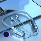 Bluetooth 5.2 Earphones Neckband Wireless Earbuds Magnetic Earphone Waterproof Sport Headset with Mic Long Battery Life