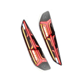 LED Dynamic Taillight Assembly wing Turn Signal Car for Hyundai Sonata 9 2018 2019