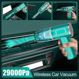 29000PA Wireless Wet Dry Cordless Handheld Auto Home Car Dual Use Mini Vacuum Cleaner
